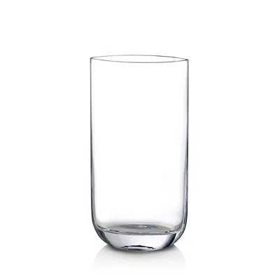 Nude Glass Blade Tall Vase In Clear
