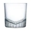 Nude Glass Caldera Whisky Double Old Fashioned Glass, Set Of 4 In Transparent