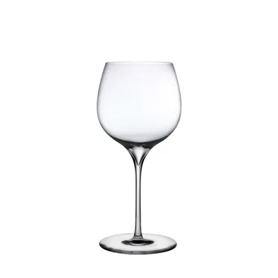Nude Glass Dimple 2-piece Rich White Wine Glass Set