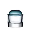 Nude Glass Ecrin Small Lidded Vessel In Clear