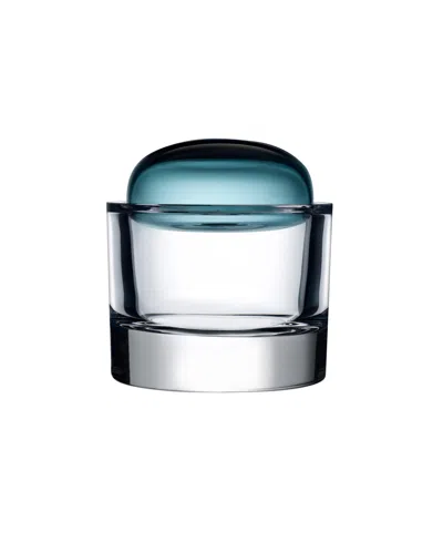 Nude Glass Ecrin Small Lidded Vessel In Clear