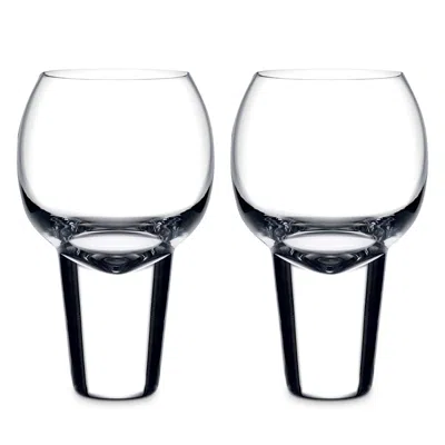 Nude Glass Gravity Medium Cocktail Glass, Set Of 2 In Clear