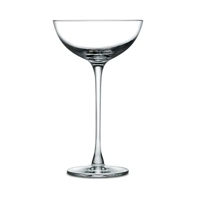 Nude Glass Hepburn Coupe Glass, Set Of 2 In Transparent