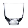 Nude Glass Hepburn Whiskey Lowball Glass Set, 4 Piece