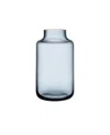 Nude Glass Large Magnolia Vase In Steel Blue