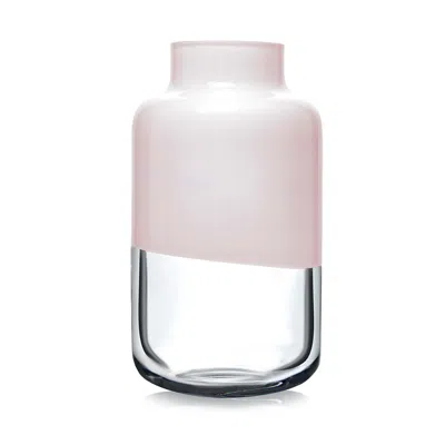 Nude Glass Magnolia Vase, Medium In Pink