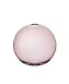 Nude Glass Medium Mars Vase In Apricot