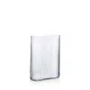 Nude Glass Mist Tall Vase Clear In Clear
