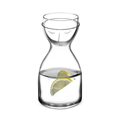 Nude Glass Mr. & Mrs. Night Water Clear Carafe Set In Transparent