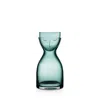 Nude Glass Mr. & Mrs. Small Bedside Water Set In Green