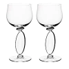 NUDE GLASS OMNIA DRIPPING DROPS NO. 3 WINE GLASSES, SET OF 2