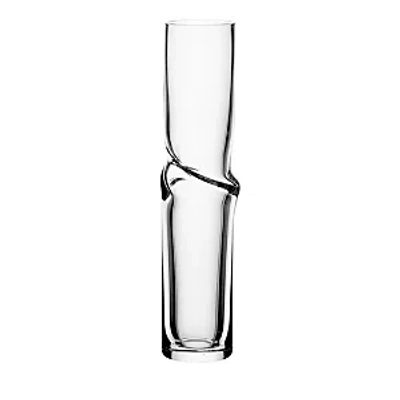 Nude Glass Omnia Twist Vase In White
