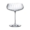Nude Glass Round Up 2-piece Coupe Glass Set In Clear