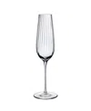 Nude Glass Round Up Sparkling Champagne Flutes, Set Of 2 In Clear