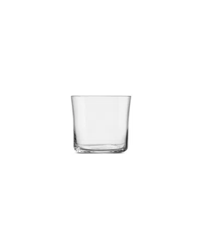 Nude Glass Savage Low Ball Glasses, Set Of 4 In Clear