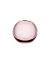 Nude Glass Small Mars Vase In Apricot