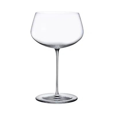 Nude Glass Stem Zero Full Bodied White Wine Glass In Clear