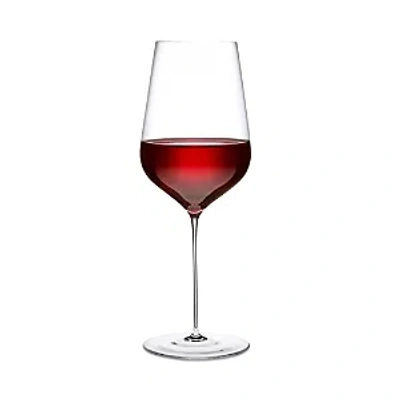 Nude Glass Stem Zero Trio Red Wine Glass In Clear