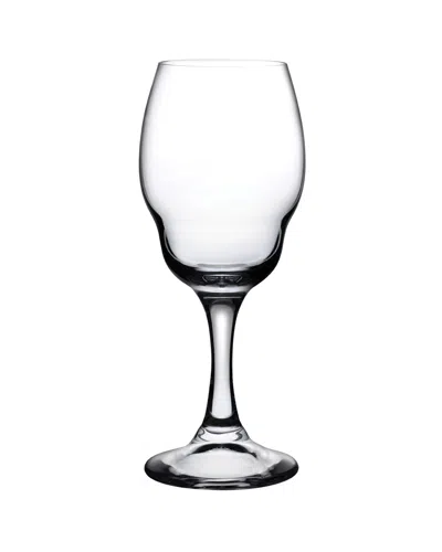 Nude Heads Up White Wine Glasses, Set Of 2 In Transparent