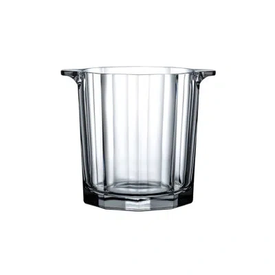 Nude Hemingway Lead Free Crystal Ice Bucket In Clear