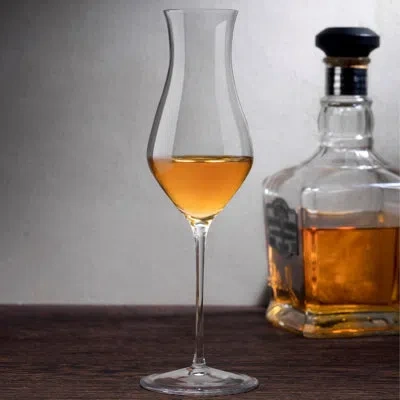 Nude Islands Set Of Two Whisky Tasting Glasses Tall 6 Oz. In Clear