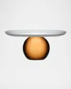 Nude Juno Mini Serving Plate In Apricot