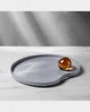 Nude Juno Serving Plate In Apricot