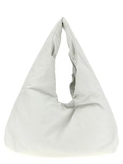 Nude 'knit Hobo' Shoulder Bag