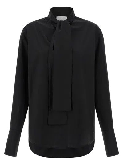 NUDE NUDE LAVALLIÈRE COLLAR SHIRT