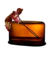 Nude Layers Large Vase, Amber In Amber