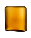 Nude Layers Medium Vase, Amber In Clear