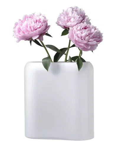 Nude Layers Medium Vase, Opal In White