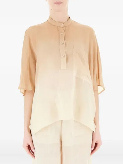 Nude Linen Shirt