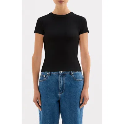 Nude Lucy Baby Tee In Black