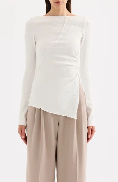 Nude Lucy Cora Ls Top In White