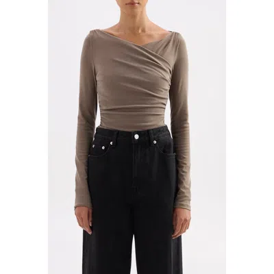 Nude Lucy Daniya Top In Brown