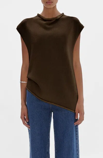 Nude Lucy Faye Knit Top In Brown