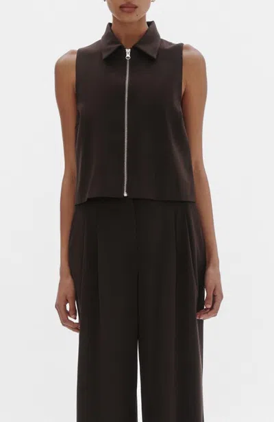 Nude Lucy Fosca Vest In Brown