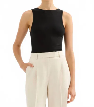 Nude Lucy Lois Organic Tank In Black