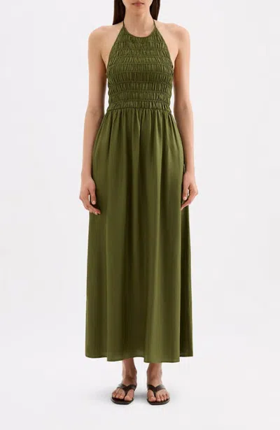 Nude Lucy Mira Tencel Maxi Dress In Green