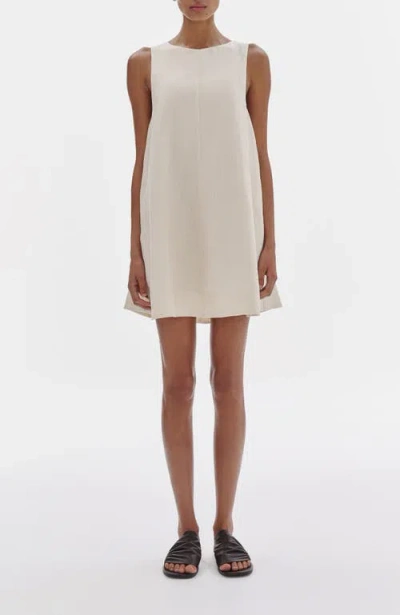 Nude Lucy Nemi Linen Dress In White