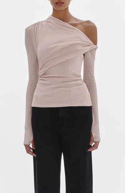 Nude Lucy Piper Mesh Top In Neutral