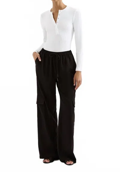 Nude Lucy Quincy Cargo Pants In Black