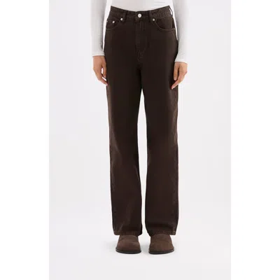 Nude Lucy Relaxed Leg Jean In Brown