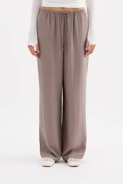 Nude Lucy Scarlet Pant In Porcini In Gray