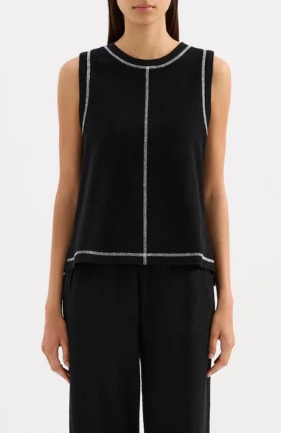 Nude Lucy Sutton Tank Top In Black