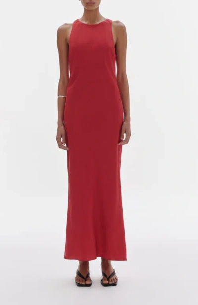 Nude Lucy Tasha Tencel Dress In Red
