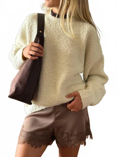 Nude Lucy Torin Oversized Sweater In Chamomile In Multi