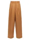Nude Menswear Wide-leg Trousers