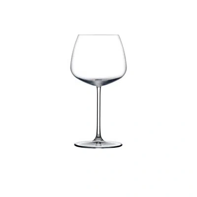 Nude Mirage Set Of 2 Lead Free Crystal Red Wine Glasses In Clear